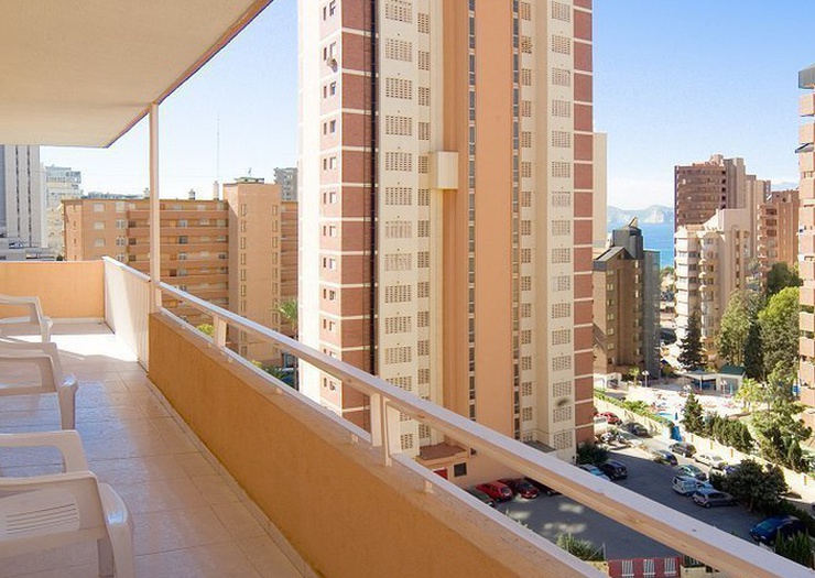 Apartment standard (living room + 1 bedroom + terrace) 6/6 premium BC Music Resort™ (Recommended for Adults) Apartments Benidorm